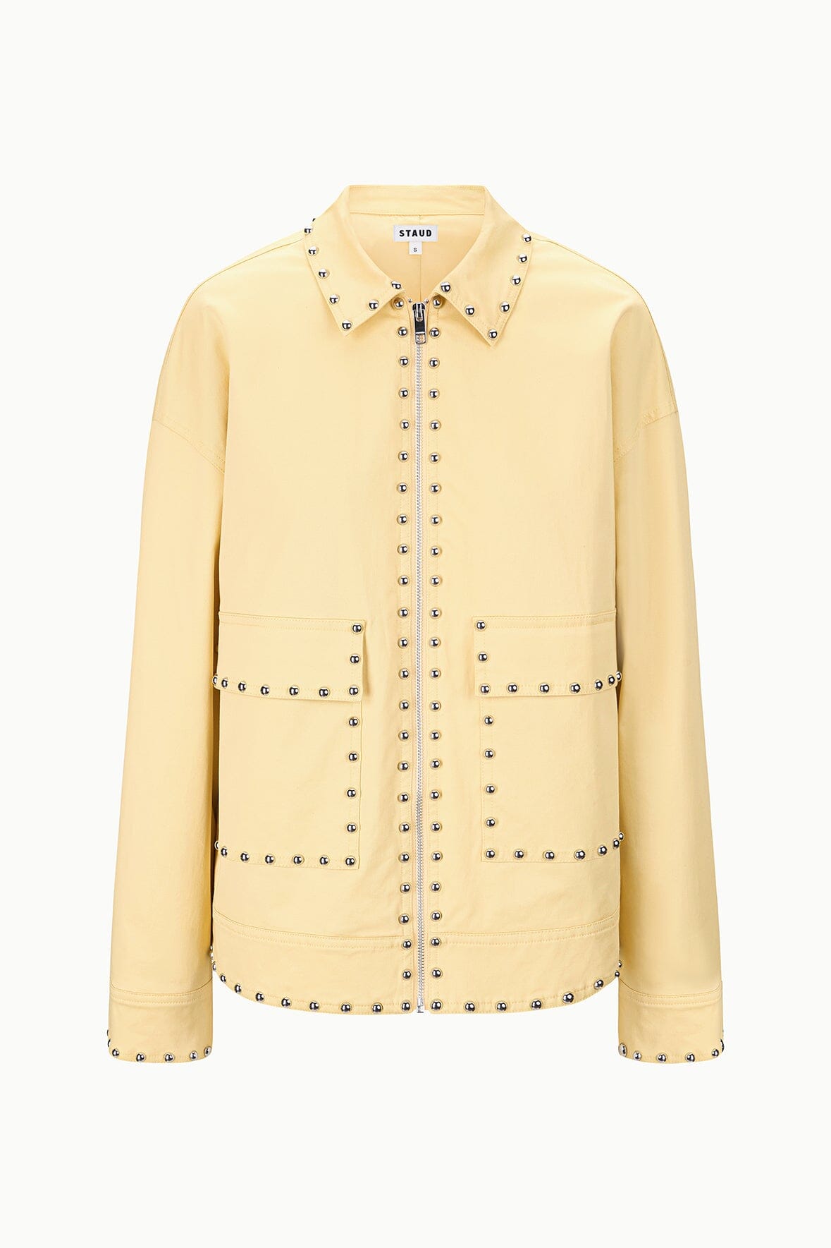 STAUD | Clarke Jacket Butter Studs