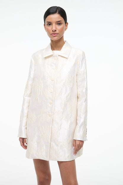 STAUD | Halton Jacket Botanica Ivory