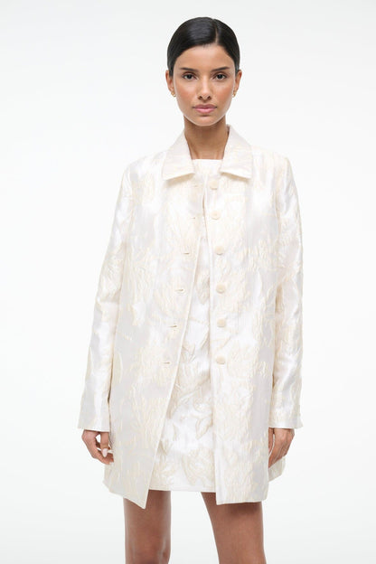 STAUD | Halton Jacket Botanica Ivory
