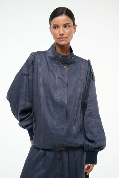 STAUD | Simone Jacket Chambray