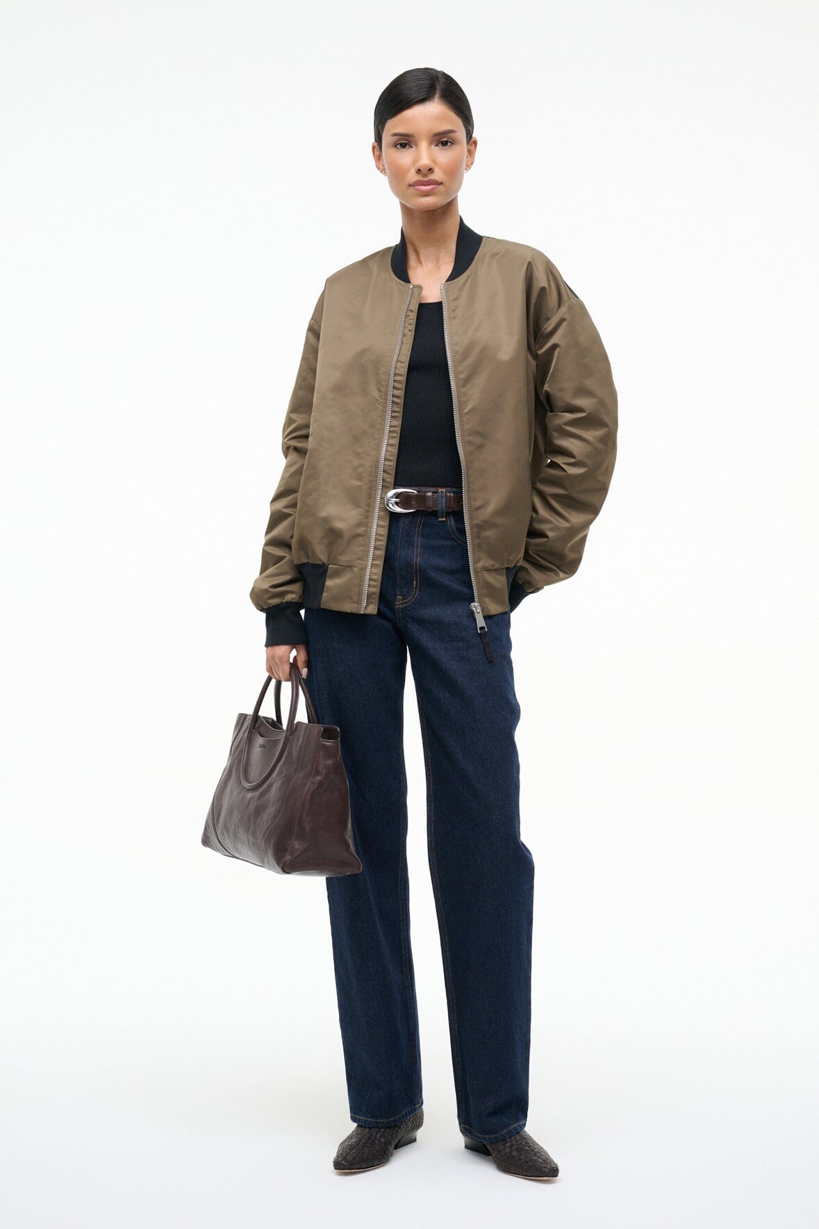 STAUD | Athena Jacket Truffle