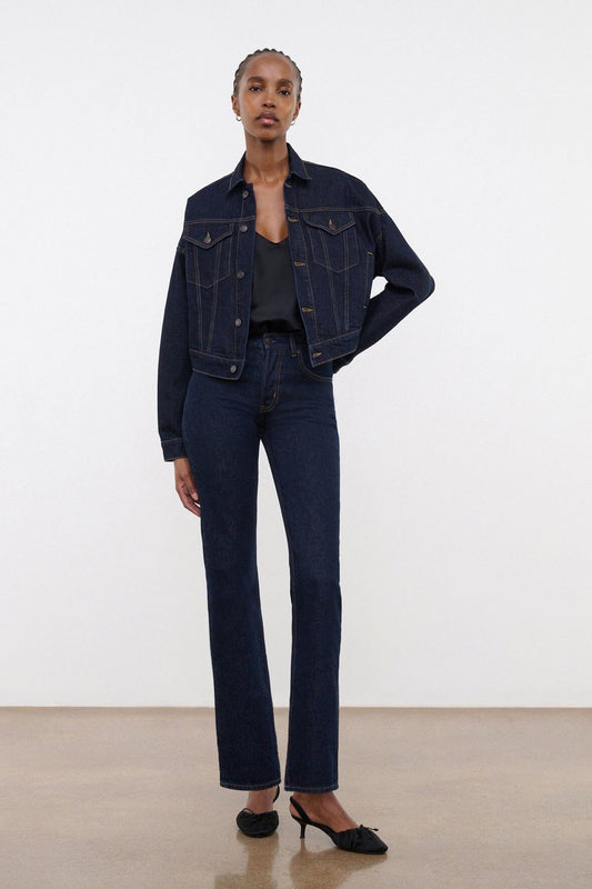 STAUD | Glen Denim Jacket Indigo