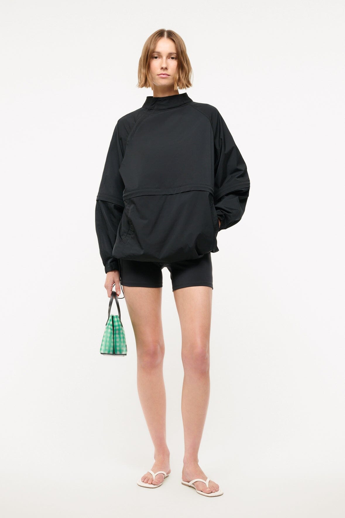 STAUD | Peak Anorak Black
