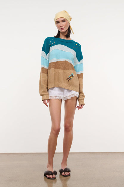 STAUD | Giada Sweater Beach Day