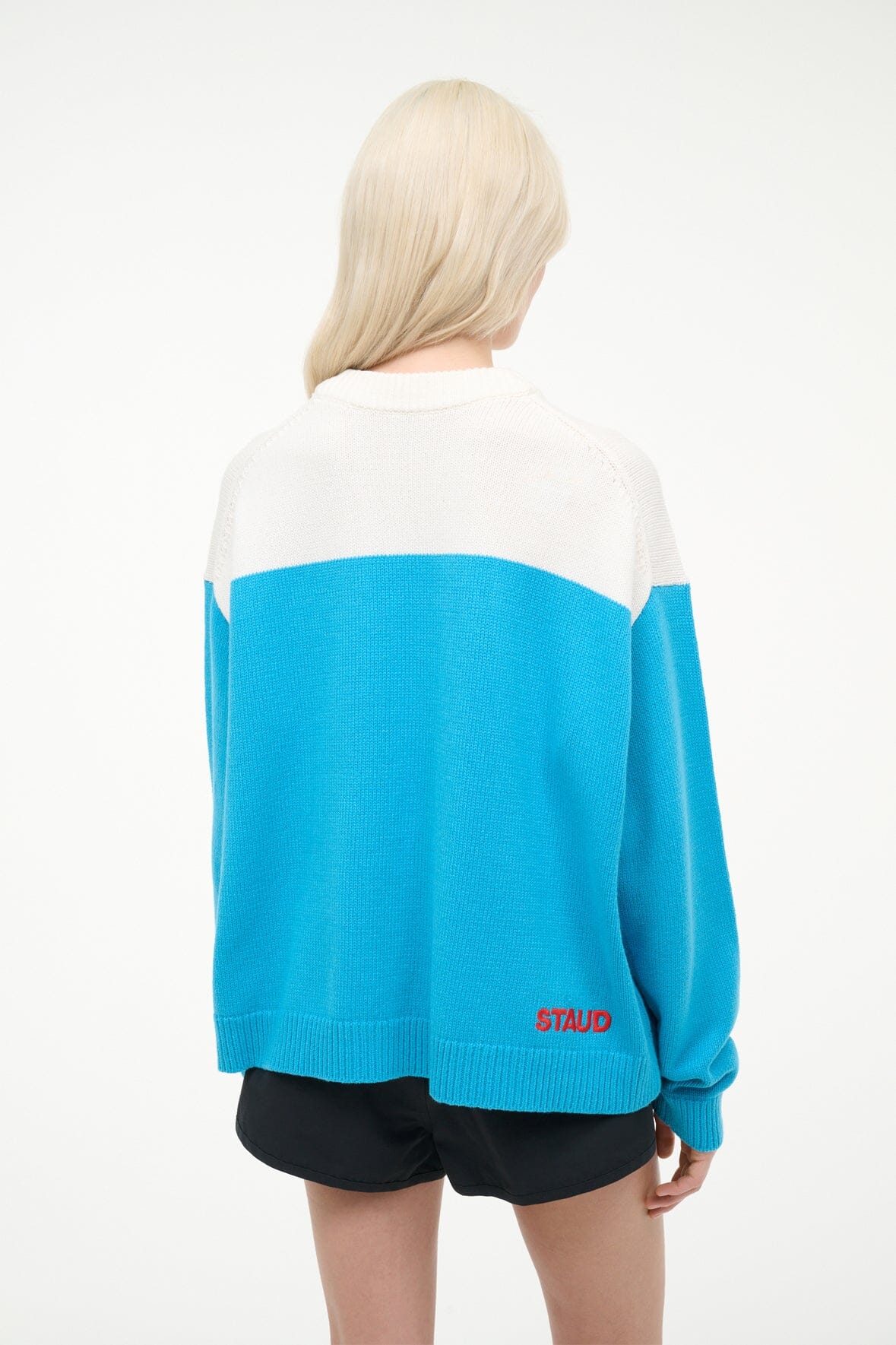 STAUD | Reya Sweater Great White