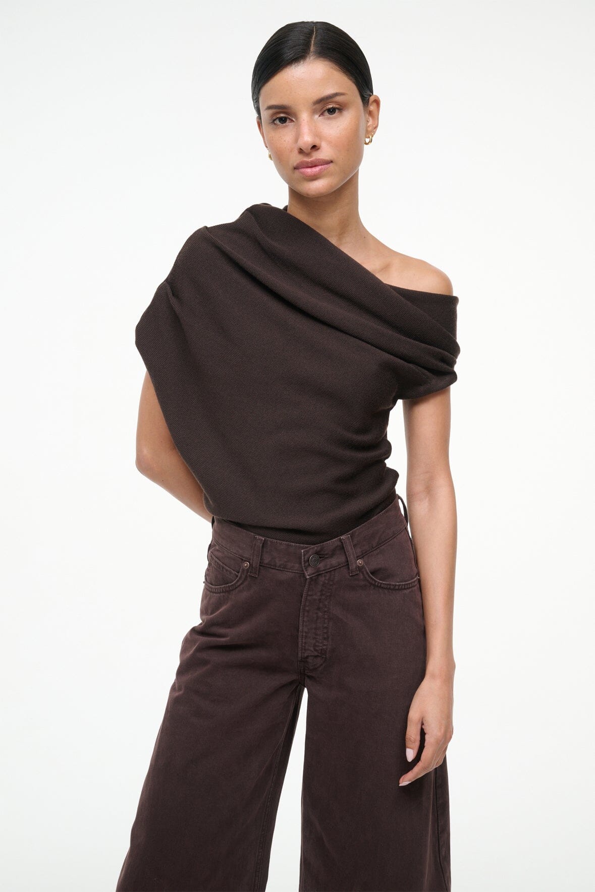 STAUD | Mabel Sweater Earth