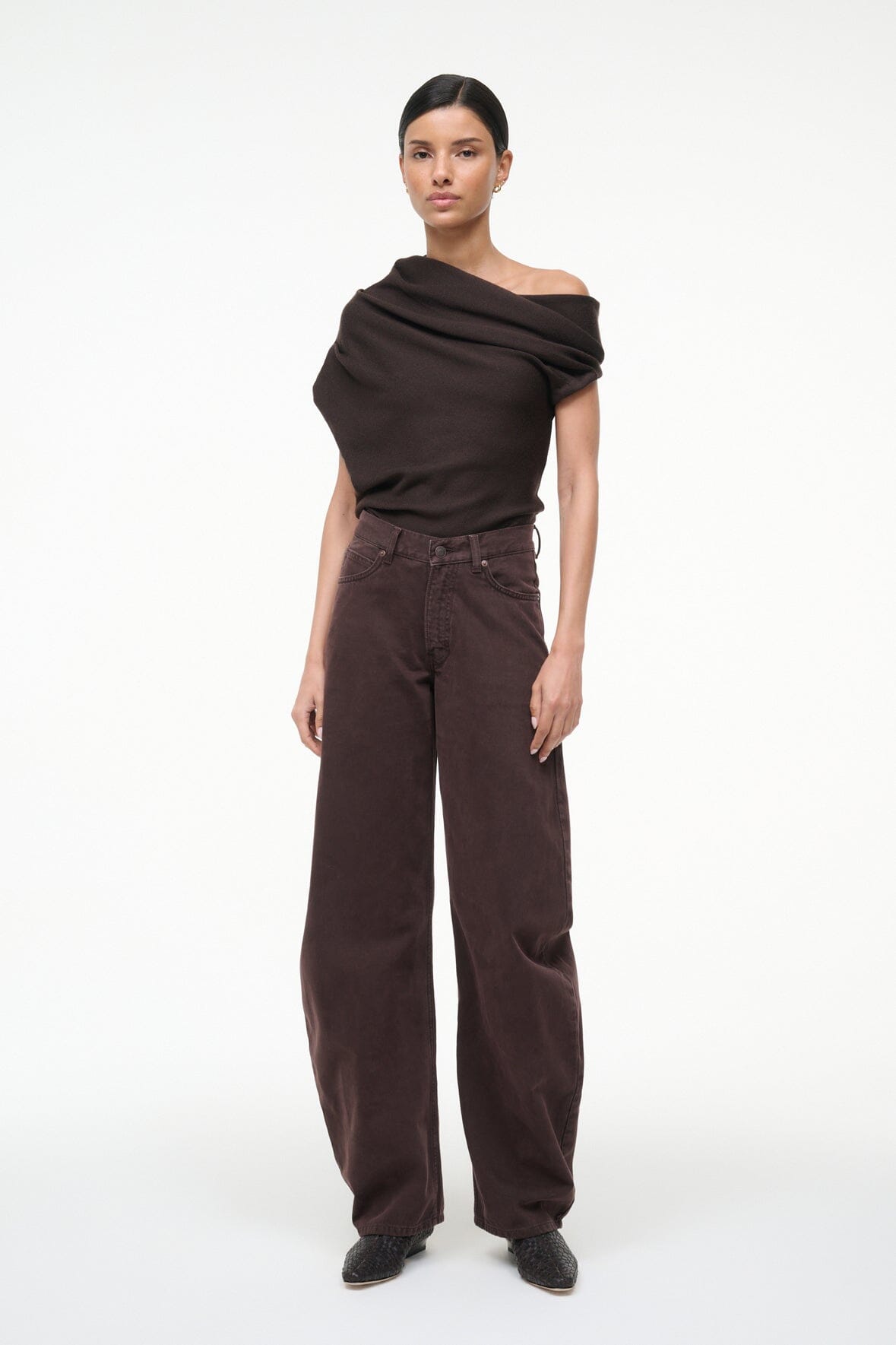 STAUD | Mabel Sweater Earth