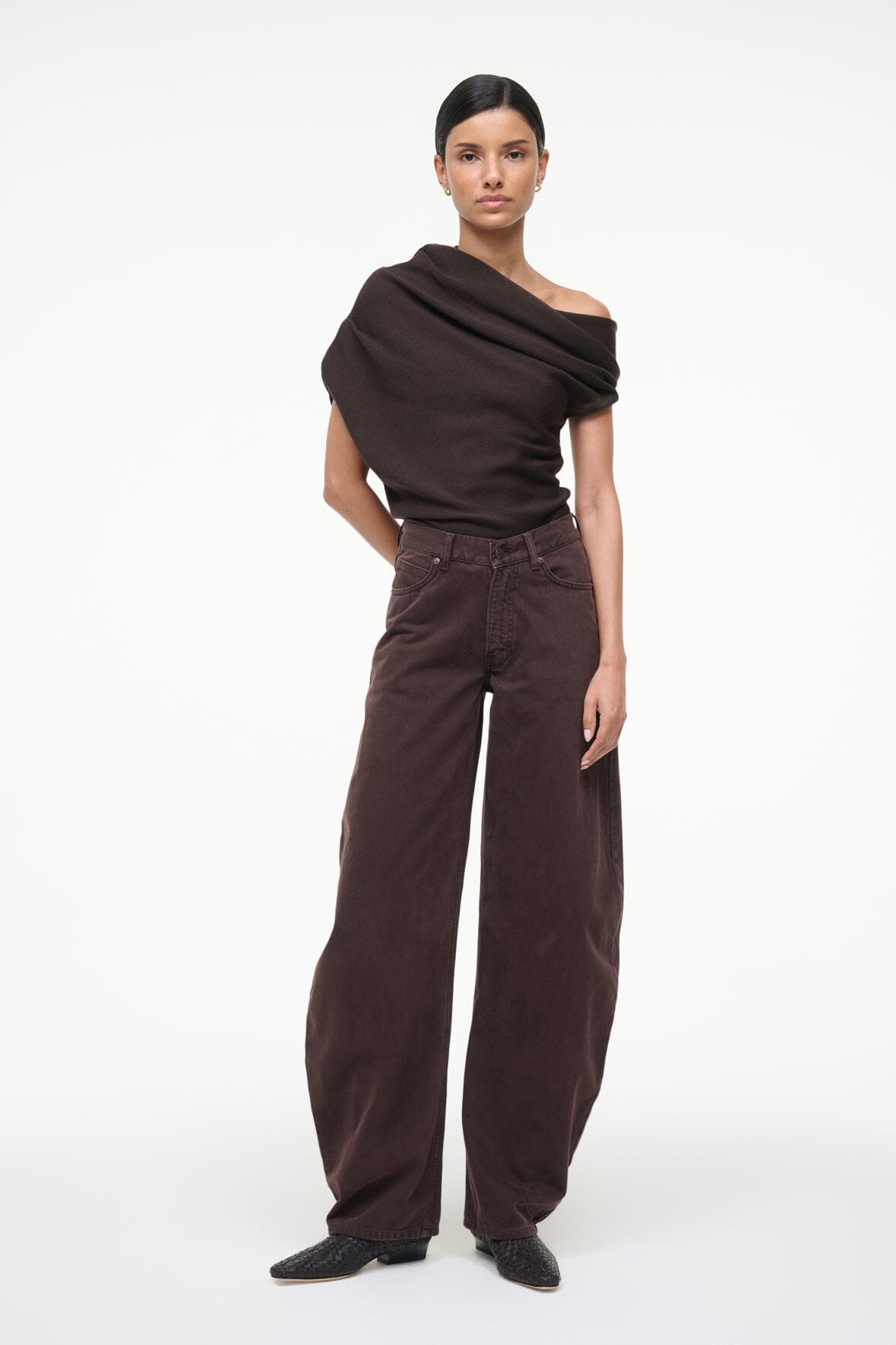 STAUD | Mabel Sweater Earth