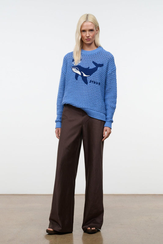 STAUD | Giada Sweater Nantucket Whale