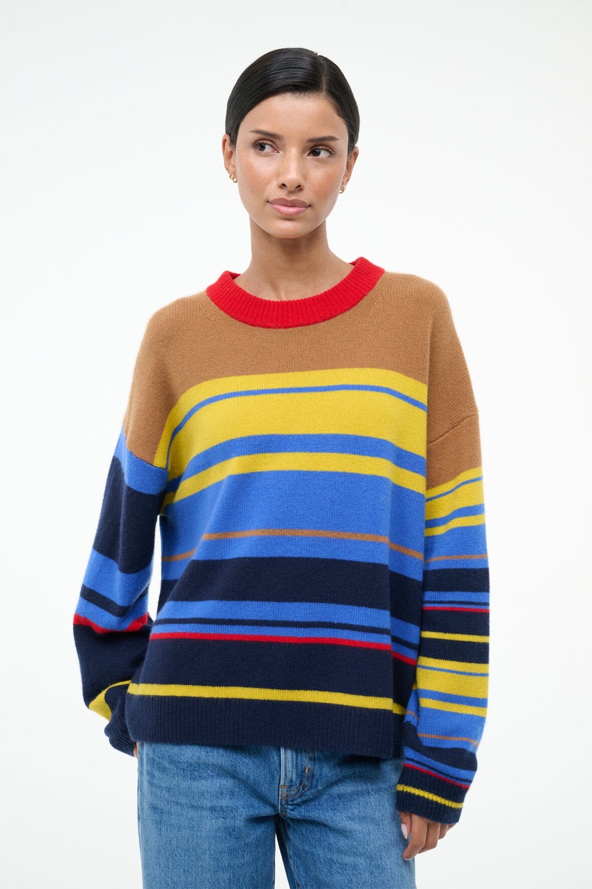 STAUD | Serrano Cashmere Relaxed Crew Analog