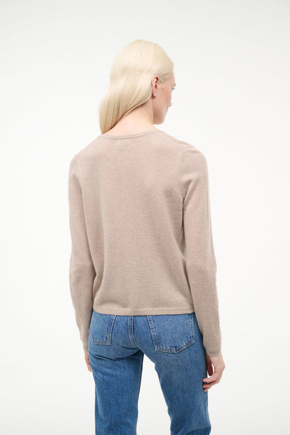 STAUD | Midnight Cashmere Cardigan Stone