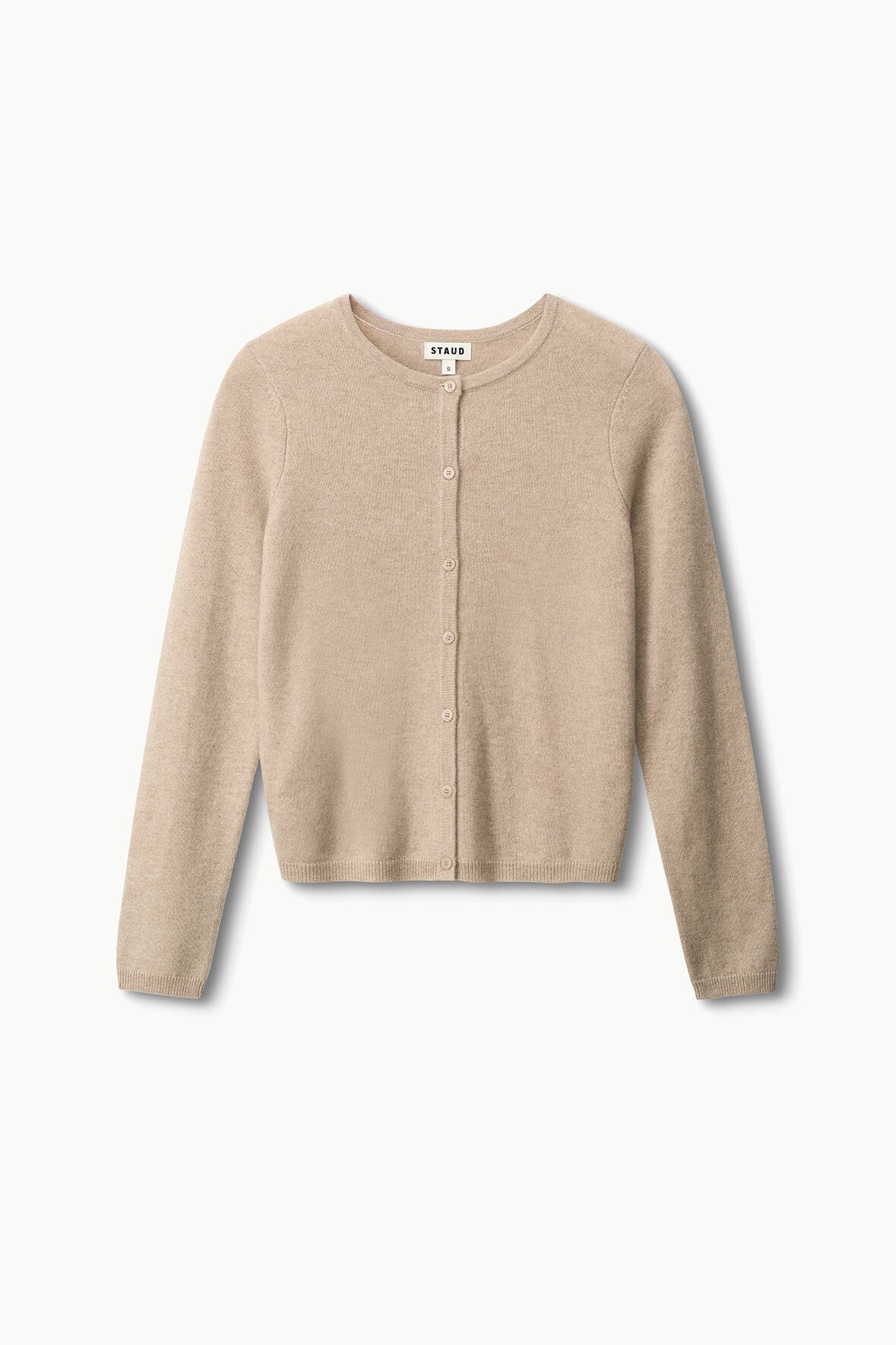STAUD | Midnight Cashmere Cardigan Stone