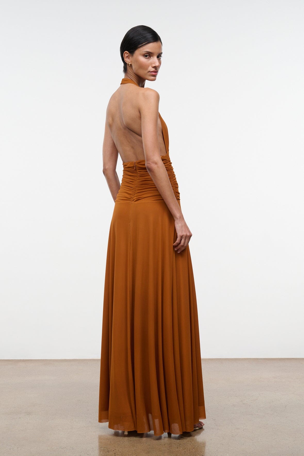 STAUD | Alessandra Dress Cocoa Butter