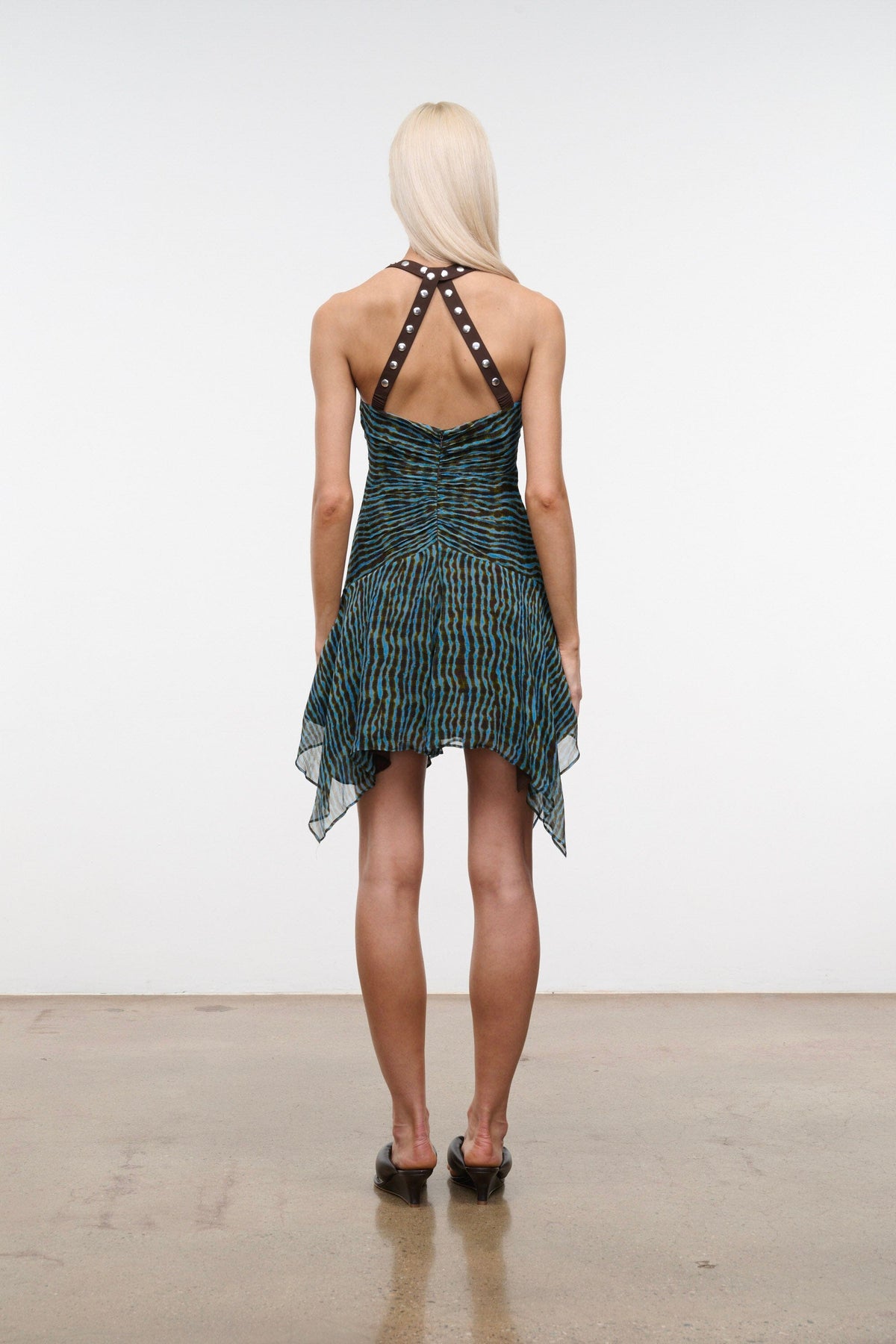STAUD | Olympia Dress Tidal Shell