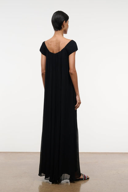 STAUD | Leda Dress Black