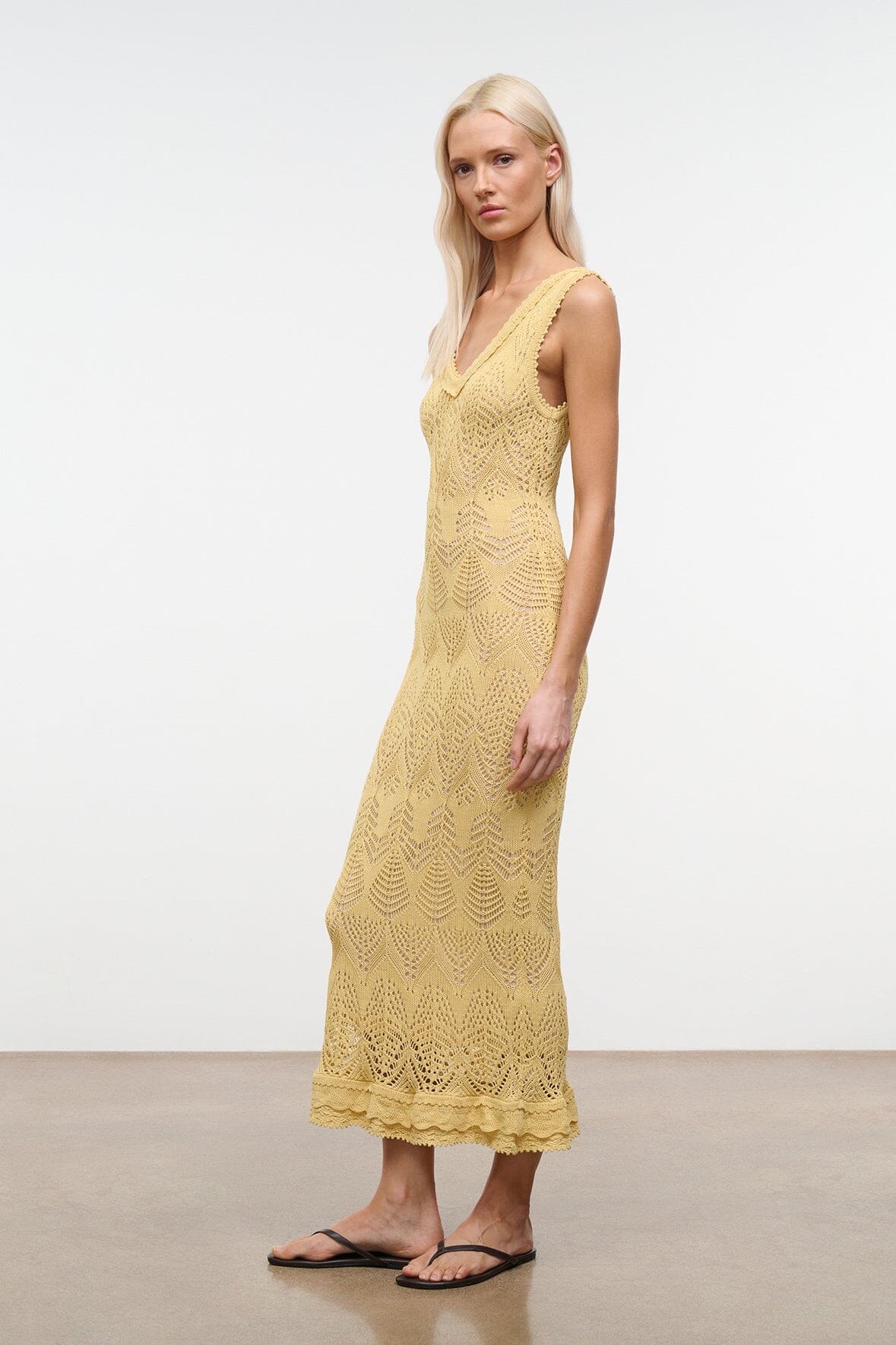 STAUD | Roan Dress Butter