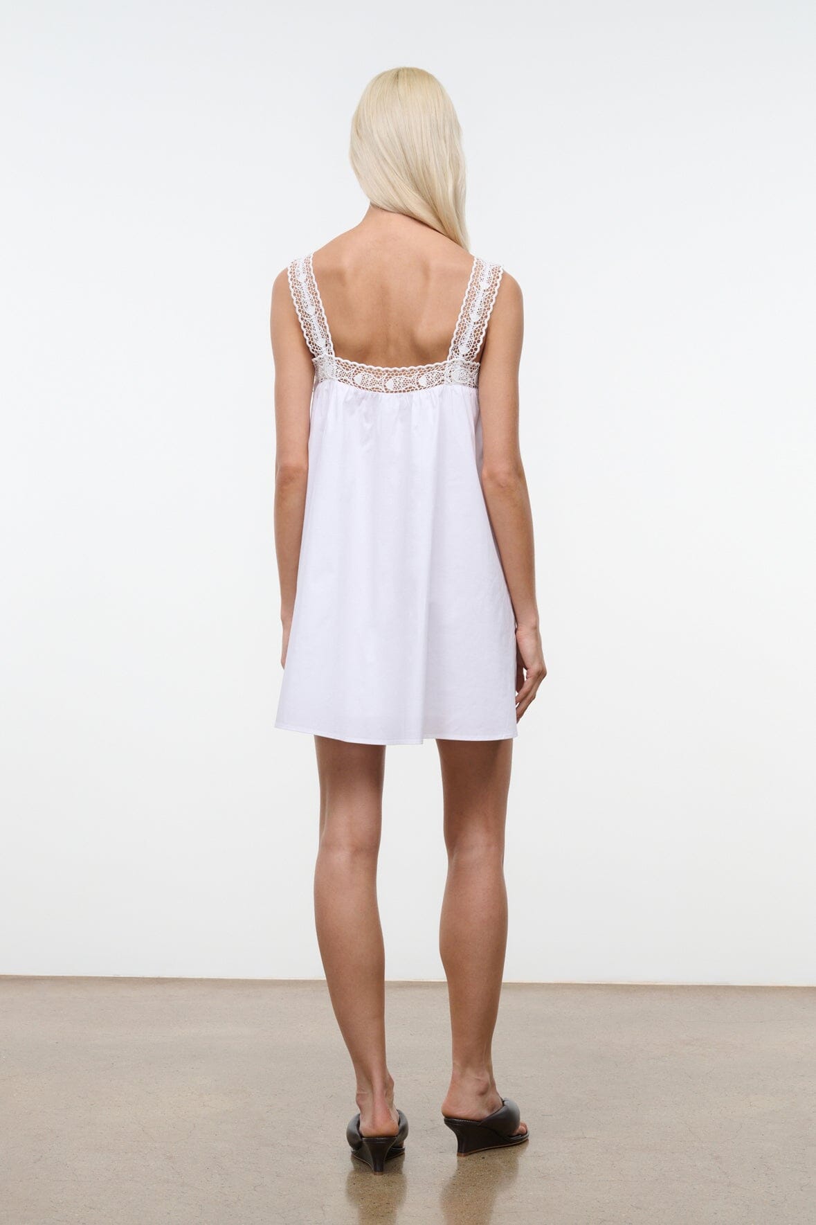 STAUD | Mariella Dress White