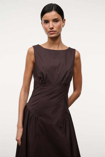 STAUD | Gwen Dress Earth