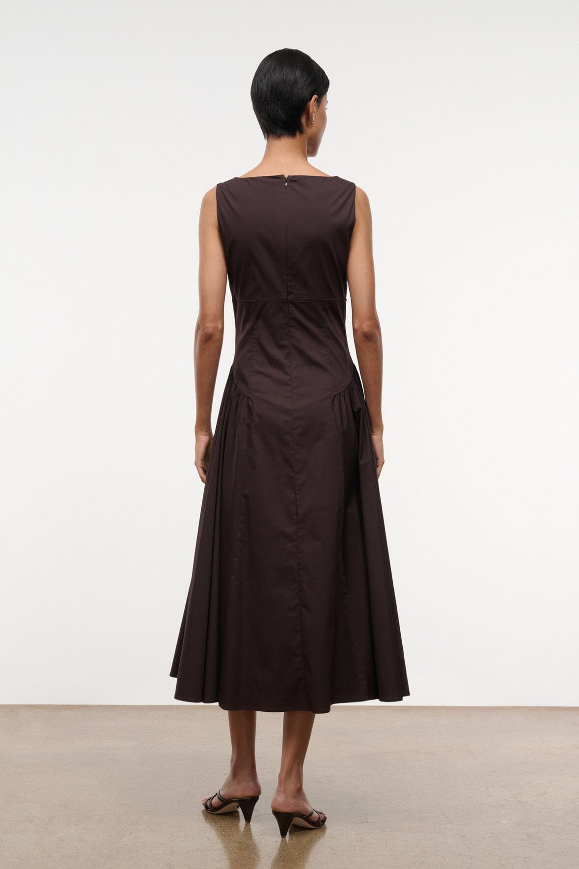 STAUD | Gwen Dress Earth