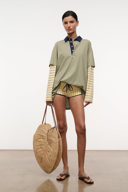 STAUD | Ivar Dress Porto Stripe Multi