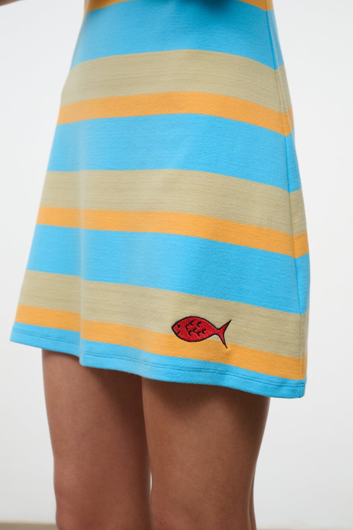 STAUD | Vespa Dress Sole Stripe