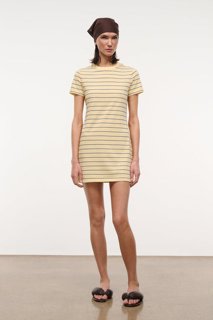 STAUD | Wade Dress Monday Stripe