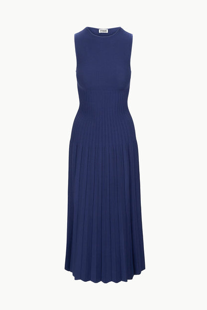 STAUD | Elyse Dress Navy