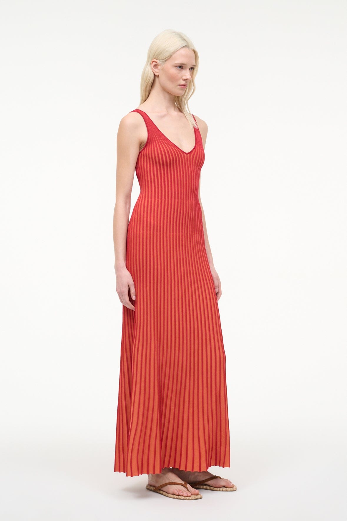 STAUD | Claretta Dress Sunburst