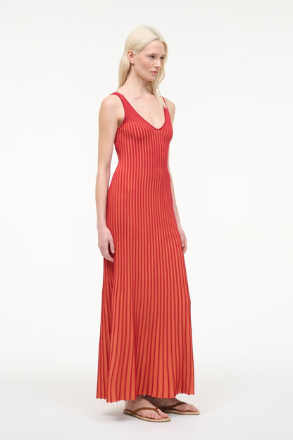 STAUD | Claretta Dress Sunburst
