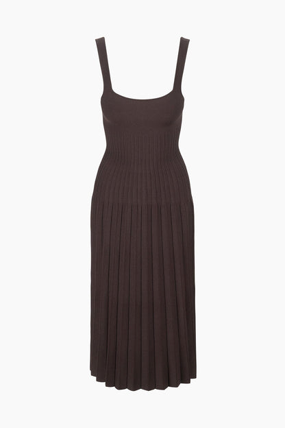STAUD | Ellison Dress Earth