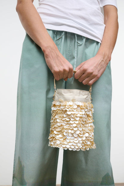 STAUD | Lila Mini Bag Cream