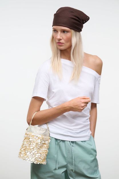 STAUD | Lila Mini Bag Cream