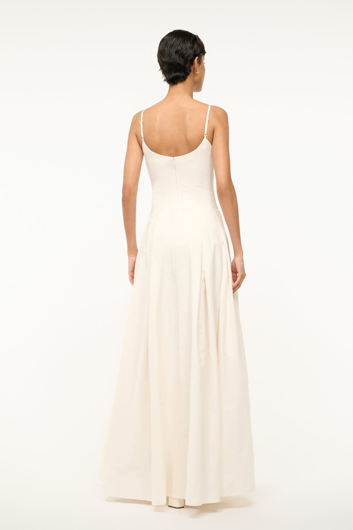 STAUD | Joy Maxi Dress Ivory 1