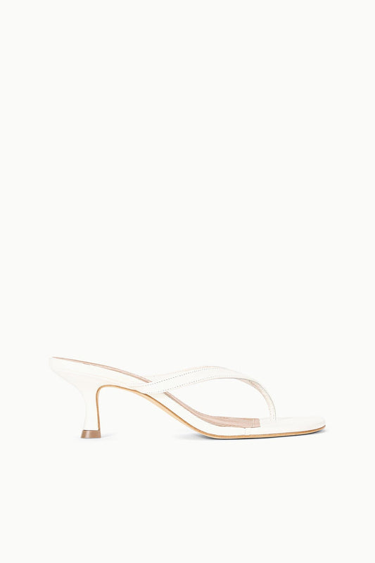 STAUD | Freja Thong Kitten Heel Paper 1