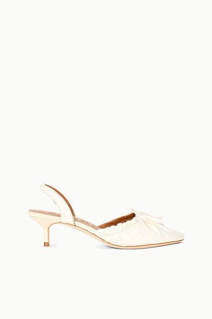 STAUD | Alba Slingback Ivory