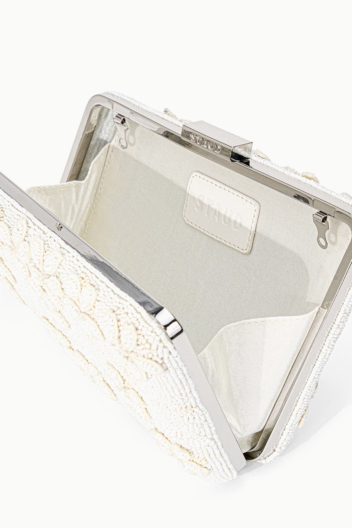 STAUD | Carmella Beaded Clutch Garden Party