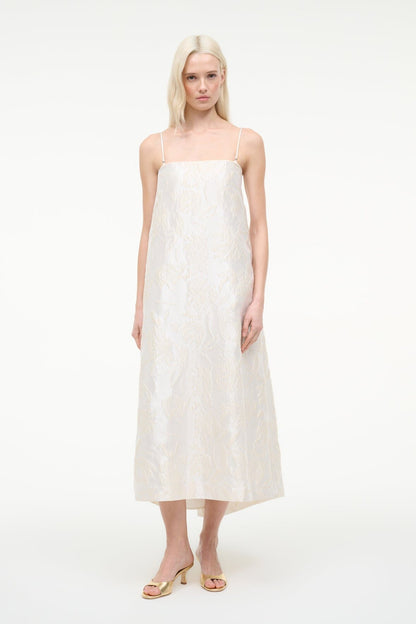 STAUD | Josie Dress Botanica Ivory