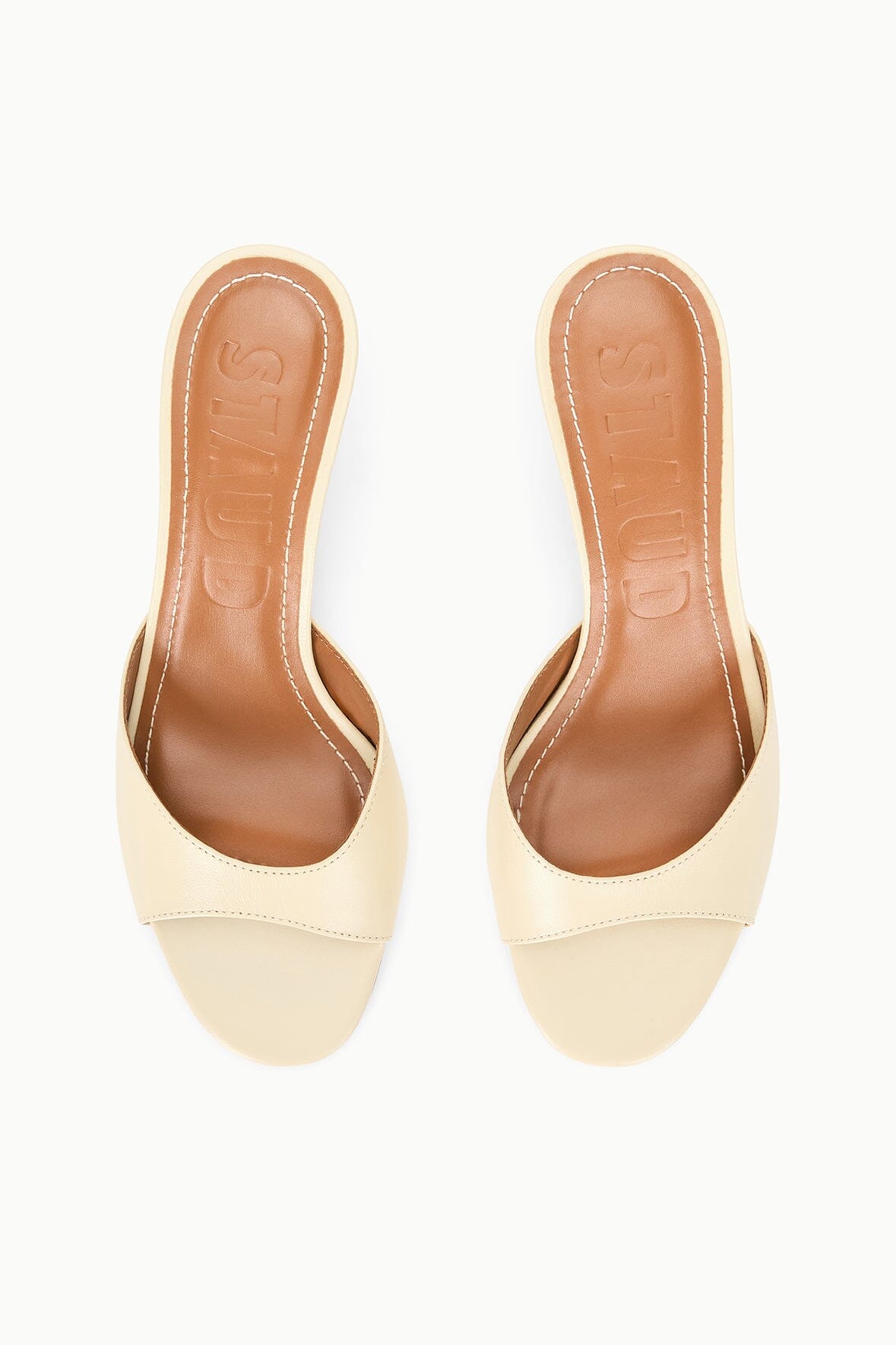 STAUD | Brigitte Wedge Cream