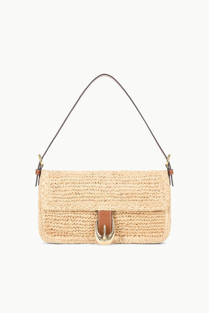 STAUD | Harlow Raffia Bag Natural Tan