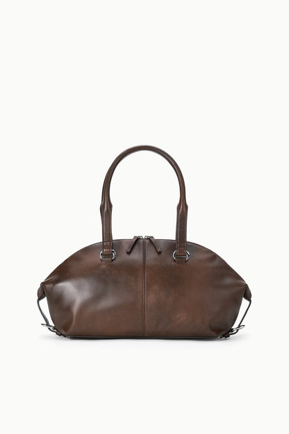 STAUD | Hester Shoulder Bag Espresso Distressed