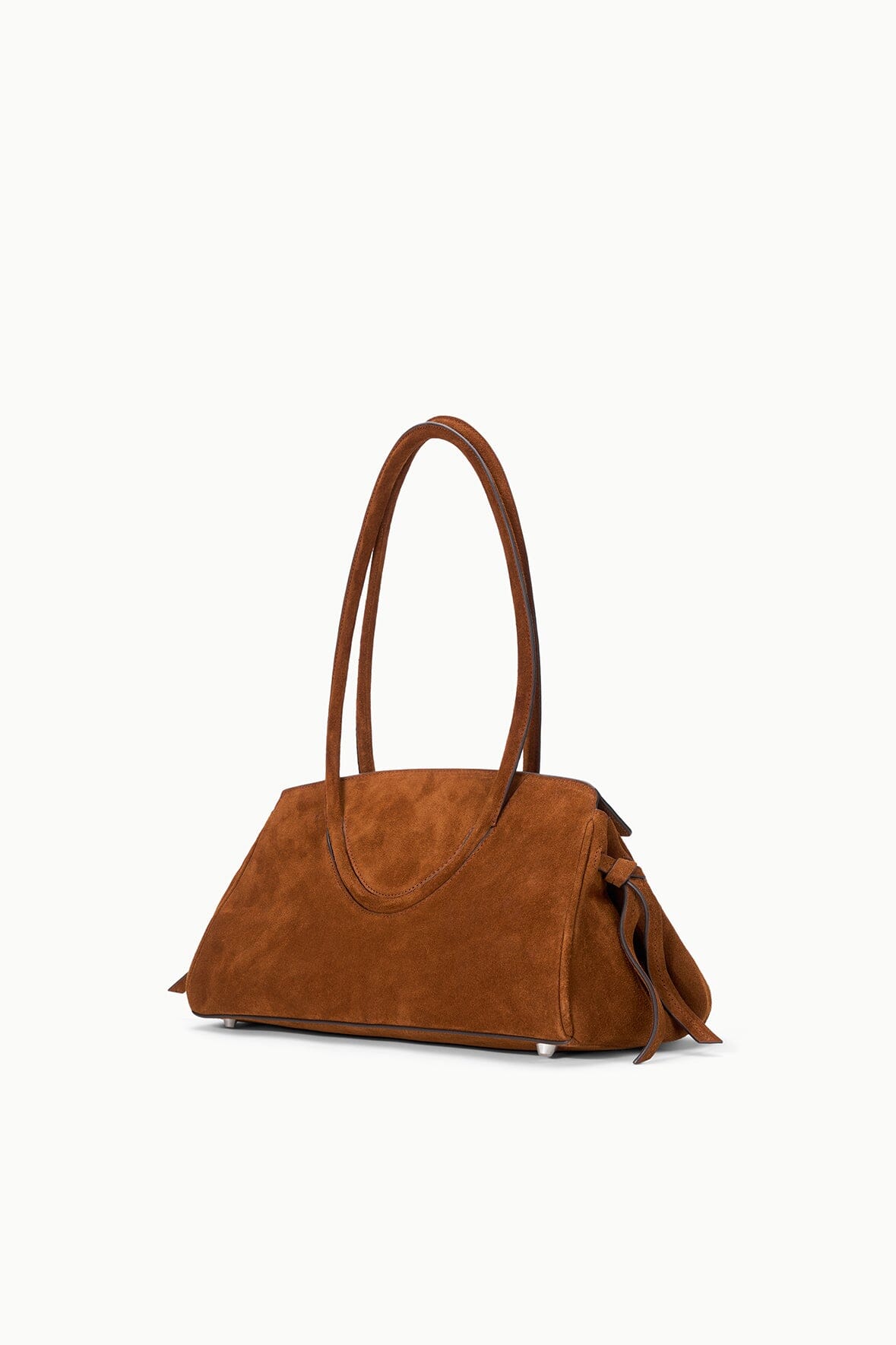 STAUD | Maude Shoulder Bag Tabac Suede