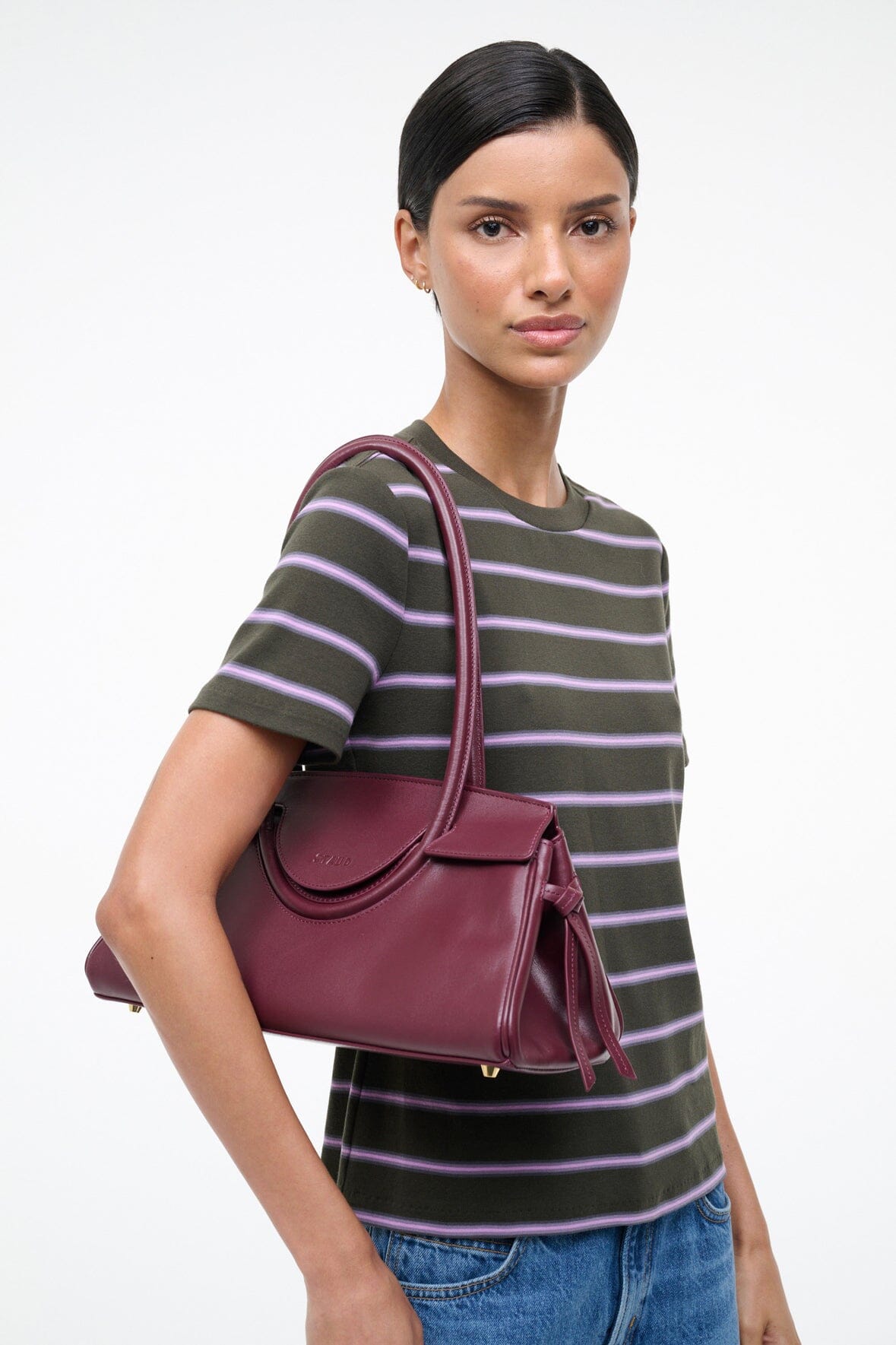 STAUD | Maude Shoulder Bag Syrah