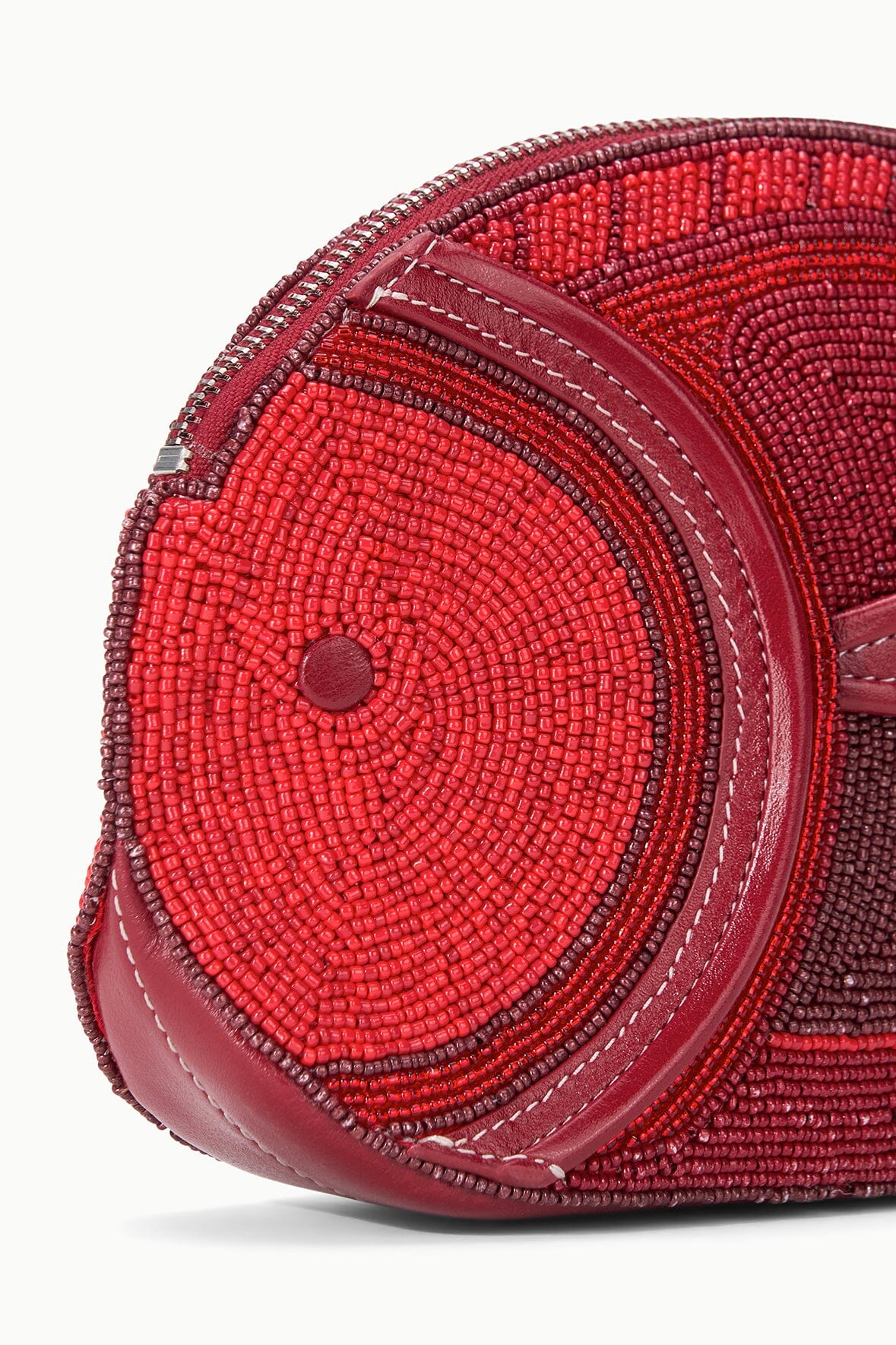 STAUD | Pesce Beaded Clutch Red Multi
