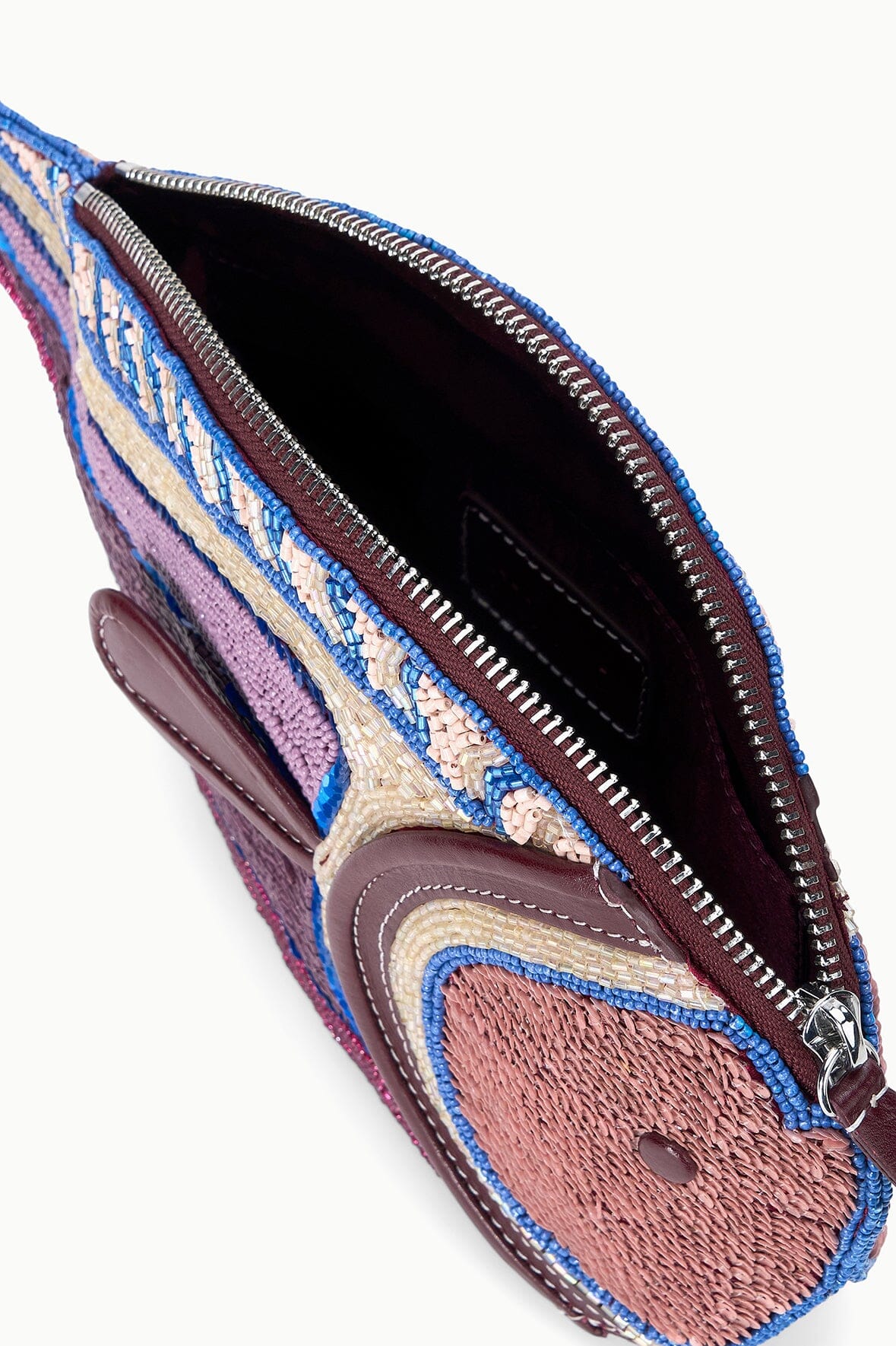 STAUD | Pesce Beaded Clutch Ultraviolet