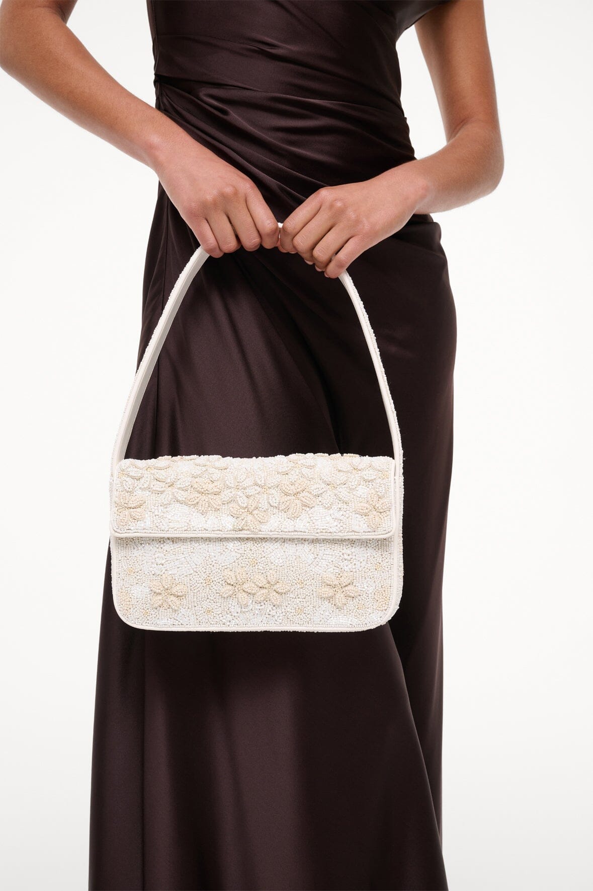 STAUD | Tommy Beaded Bag Garden Party