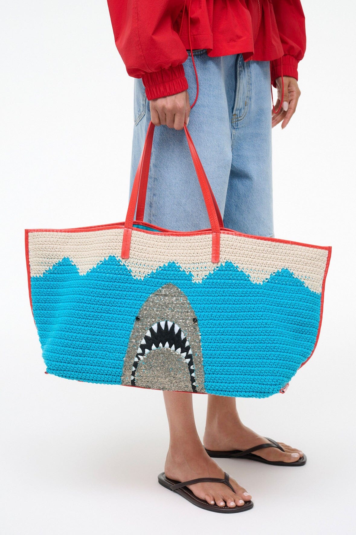 STAUD | Christos Large Tote Great White