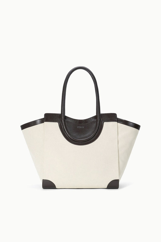 STAUD | Maude Tote Bag Natural Espresso
