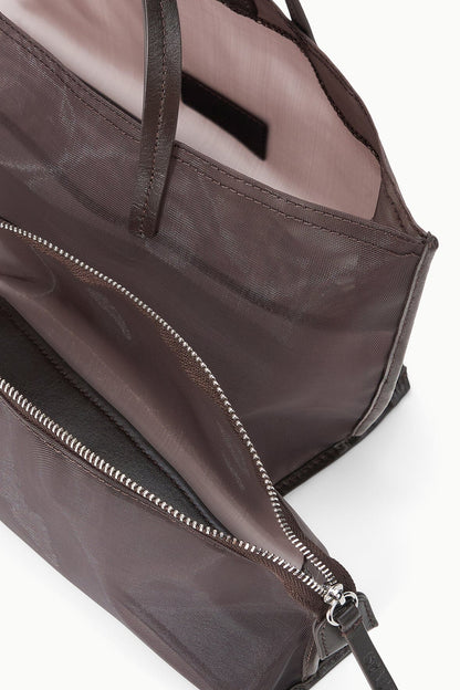 STAUD | Christos Mini Mesh Tote Espresso