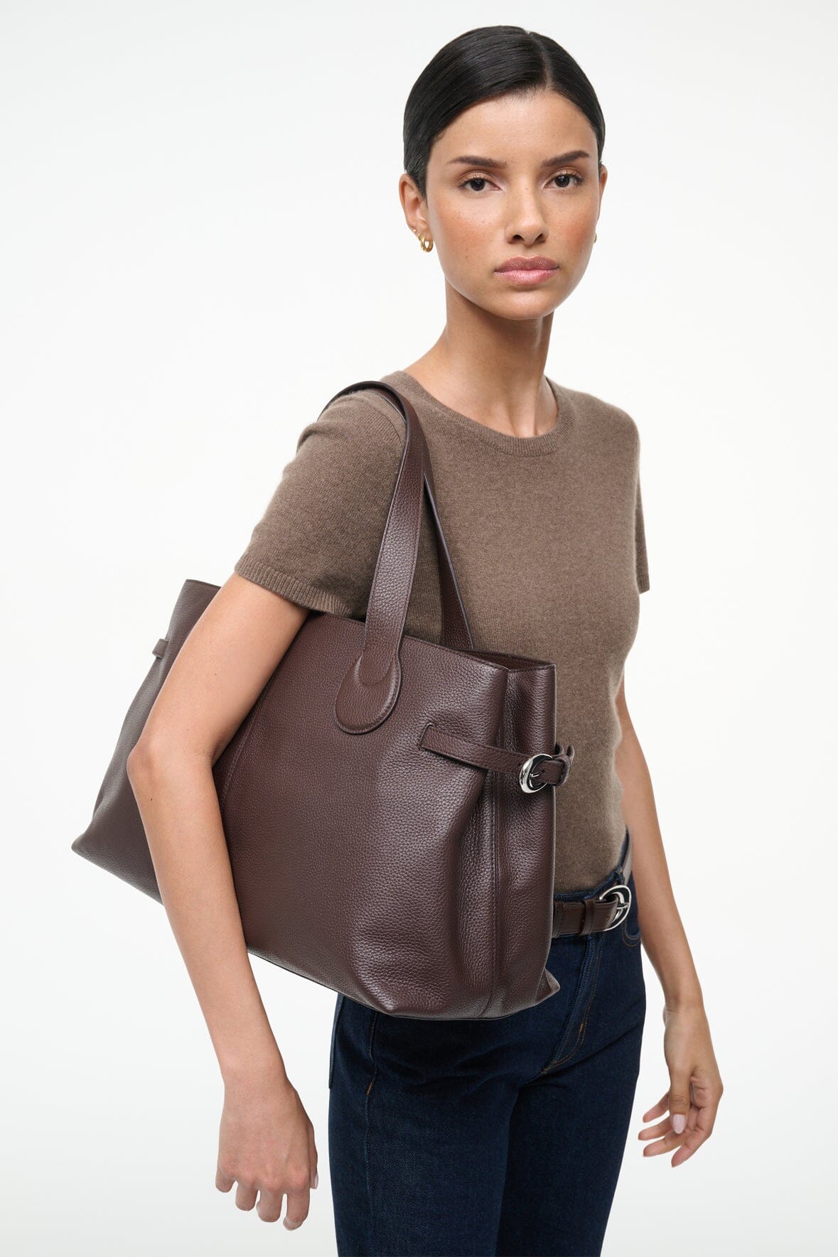 STAUD | Piper Tote Espresso