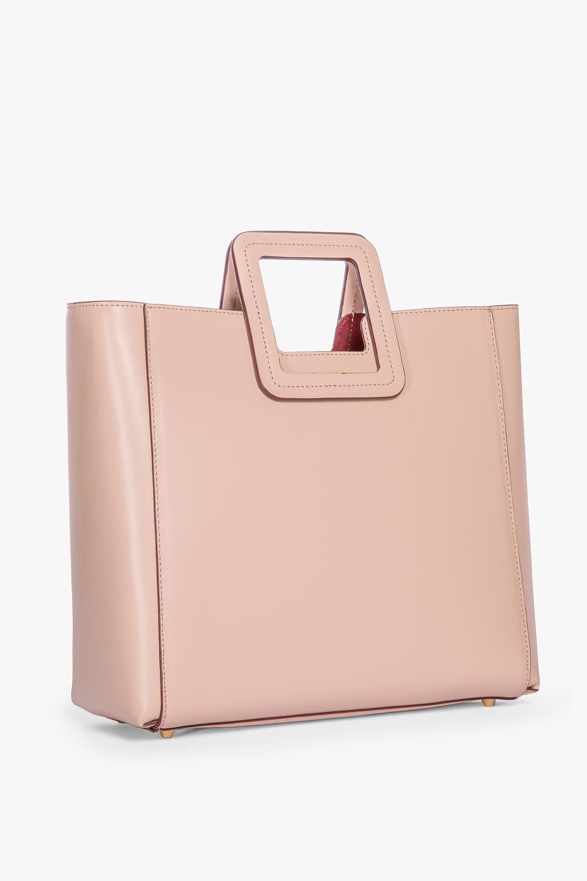 STAUD | Shirley Leather Bag - Blush